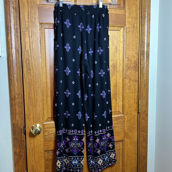 Women's Size Large French Laundry Print Pants - Picture 8 of 8